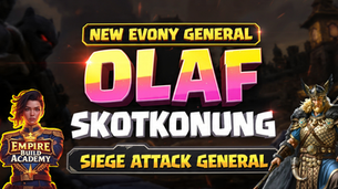 Evony New General Olaf Skötkonung Guide Massive Siege Buffs + Margaret of Valois
