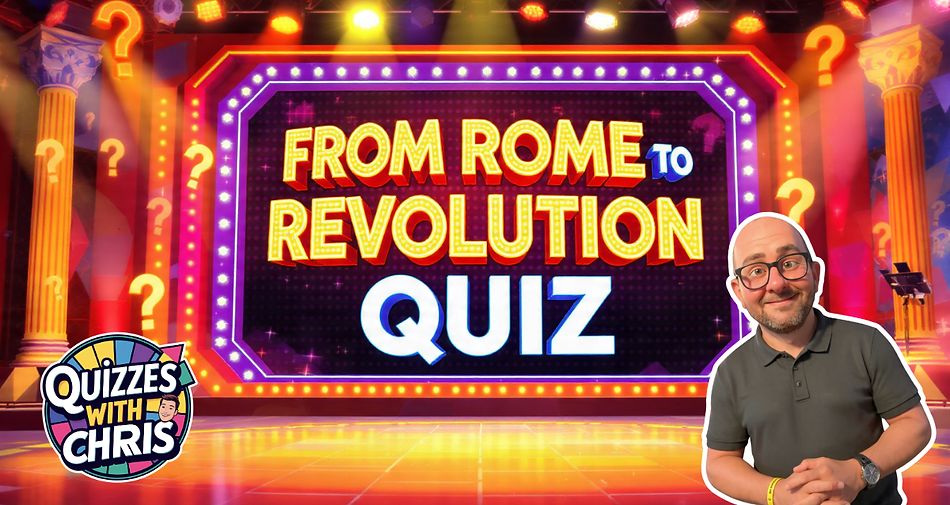 From Rome to Revolution The Ultimate History Quiz for Pub Trivia Lovers