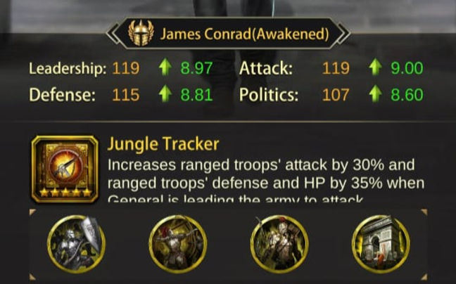 Your Ultimate Guide to James Conrad in Evony