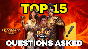 Top 15 Questions Every New Evony Player Asks
