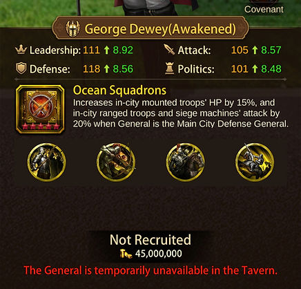 Your Ultimate Guide to George Dewey in Evony