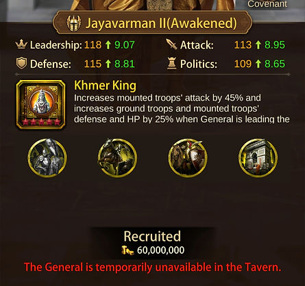 Your Ultimate Guide to Jayavarman II in Evony