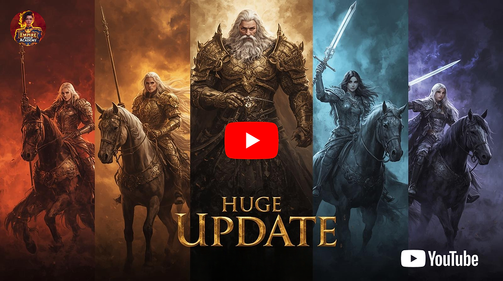 Huge Update 5.0.0 on Evony