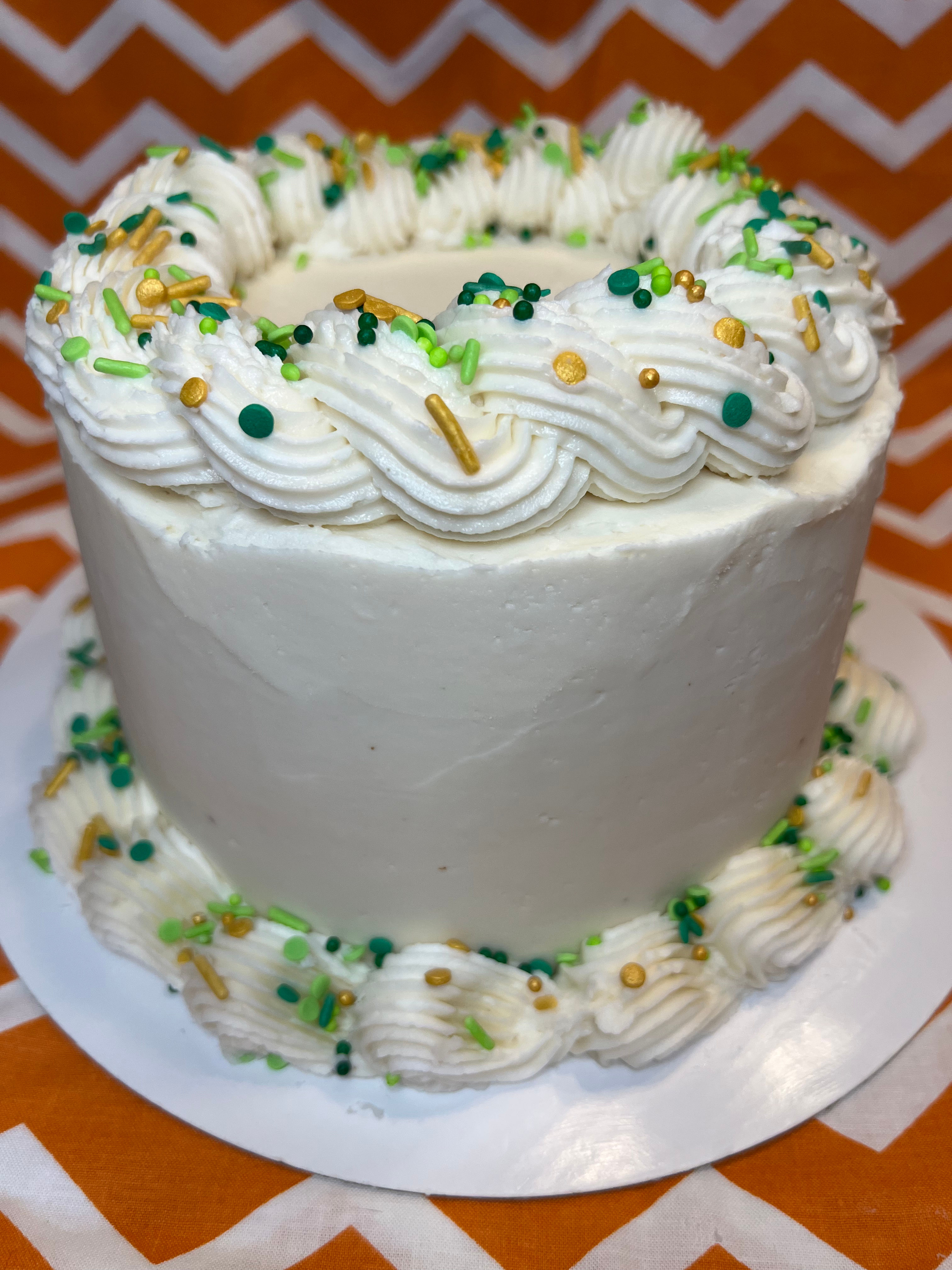 Round Irish Cream Mocha Cake - 6 in