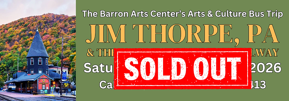 Jim Thorpe Bus Trip (SOLD OUT)