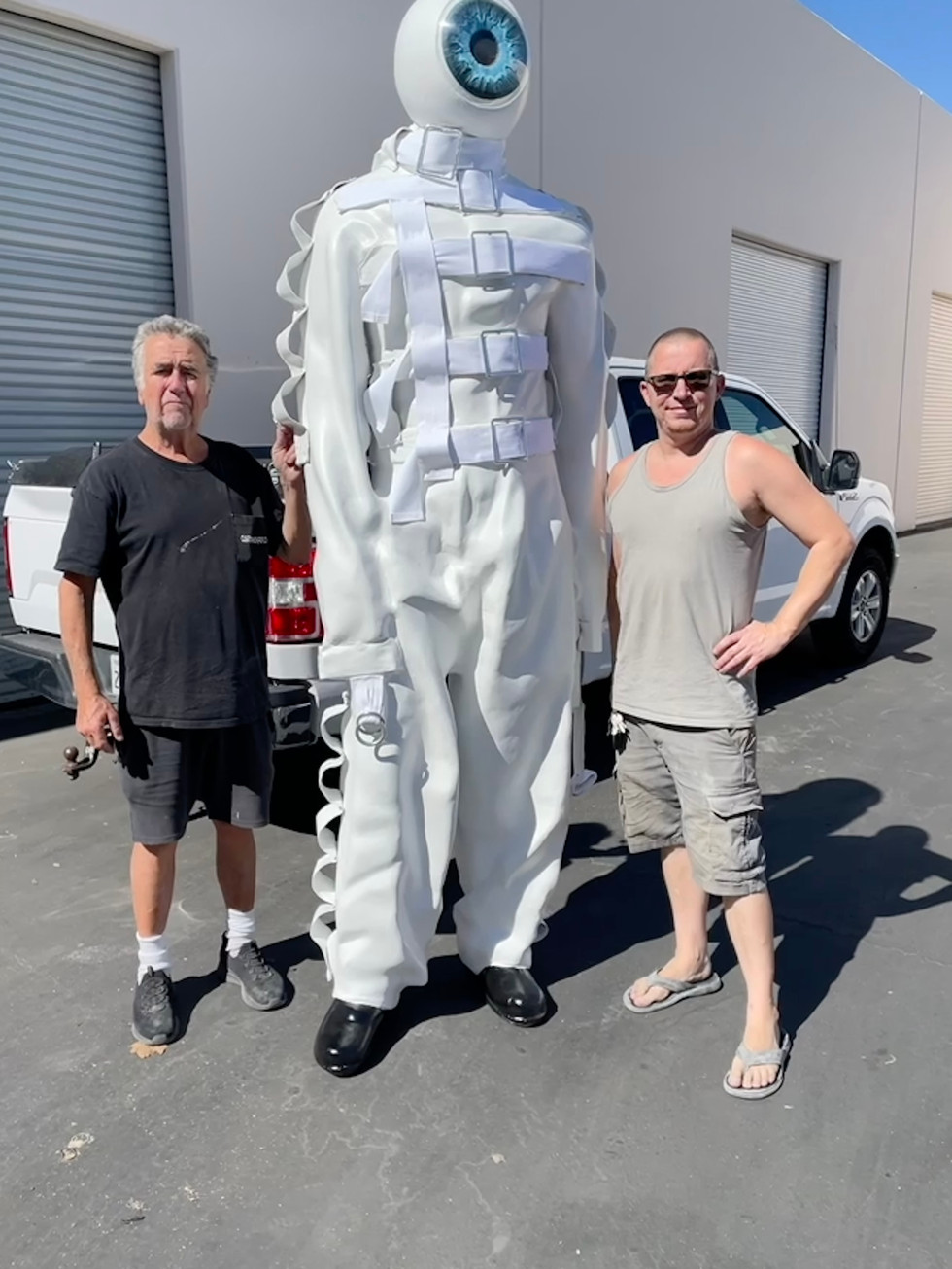 Oversized Foam Sculpted Cyclops Prop