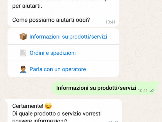 Automazione WhatsApp per negozi Shopify di moda e gioielli italiani