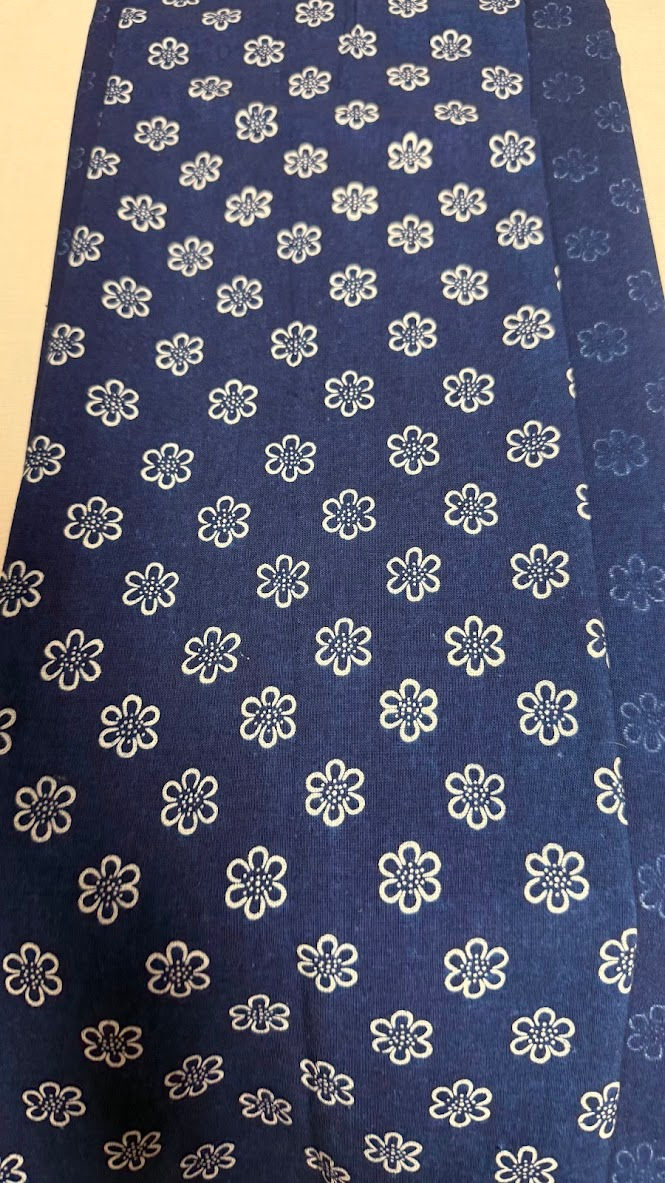 Miniaturbild: Meterware Leinen mit Blumenmuster