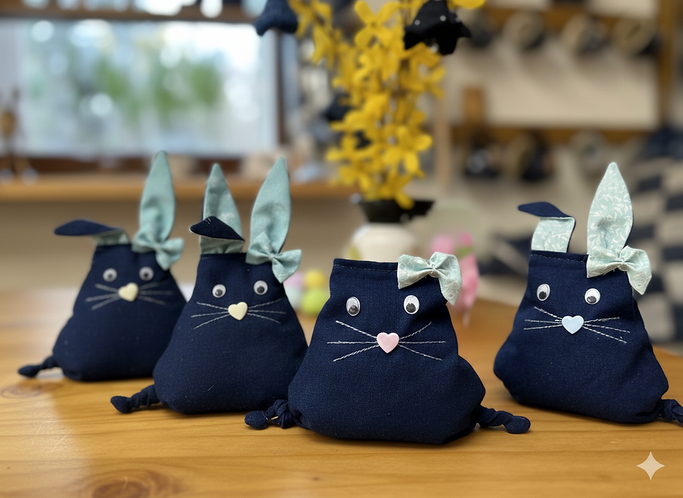 Miniaturbild: Hasen Uni Blau