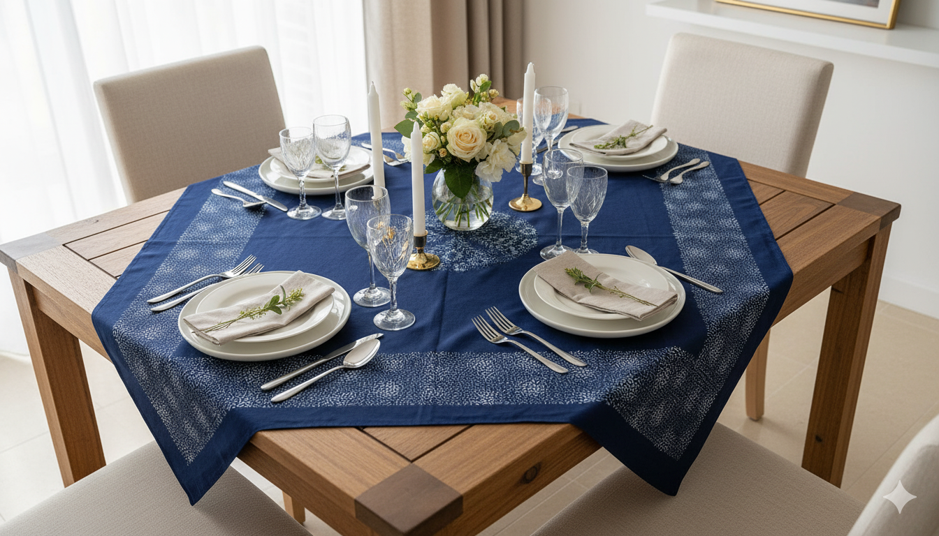 Mitteldecke Blütenmuster