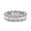 縮圖：5.63 Carat Oval Lab Diamond Eternity Ring – 18K Gold