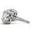 縮圖：1.00 ct AGI-Certified Lab-Grown Diamond Stud Earrings – 14K White Gold (G-VS)