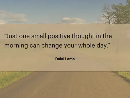 Positive Thoughts