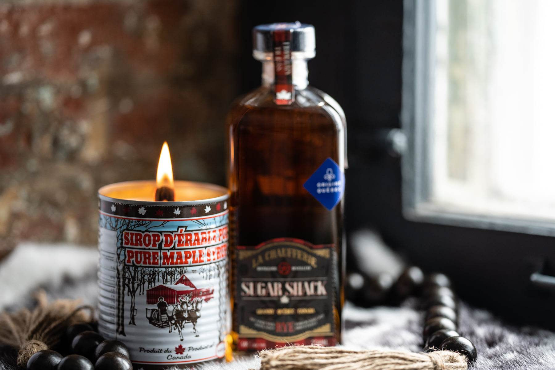 Bougie au Sirop d'Erable