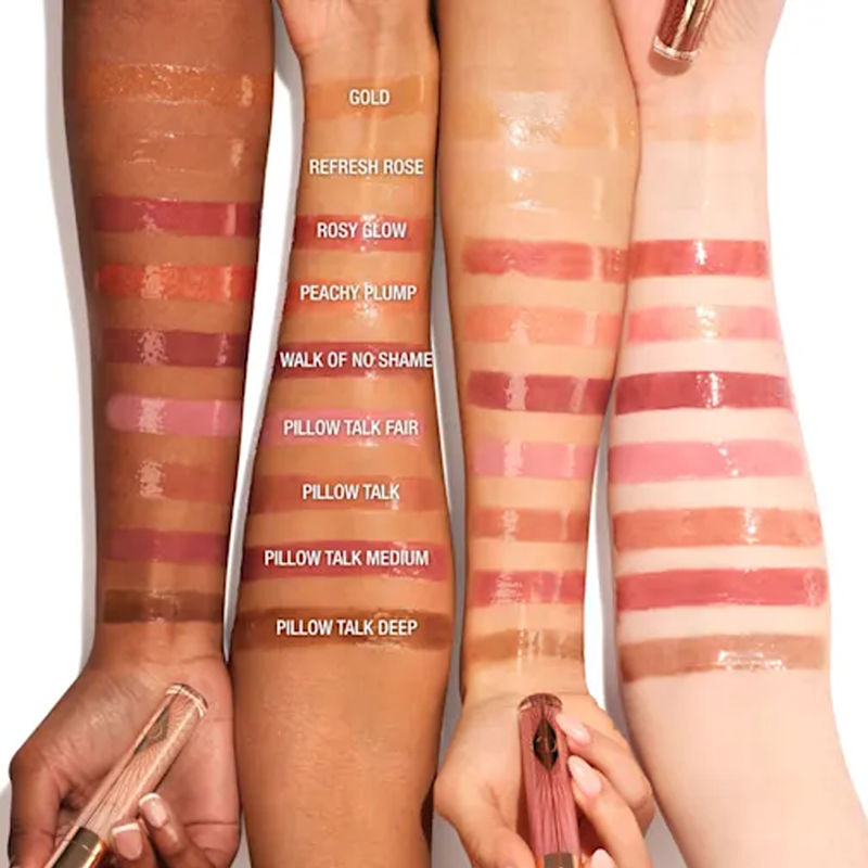 Thumbnail: Charlotte Tilbury Sheer Cool-toned Pink Lipstick Lip Gloss Mirror Water Bedside 
