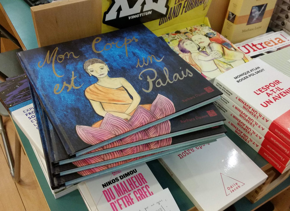 mon corps est un palais en librairie