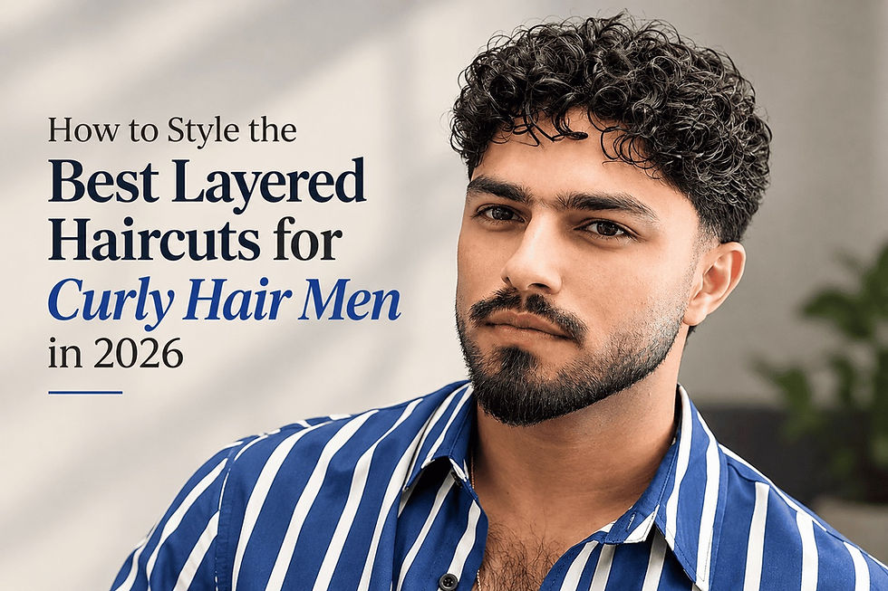 How to Style the Best Layered Haircuts for Curly Hair Men in 2026