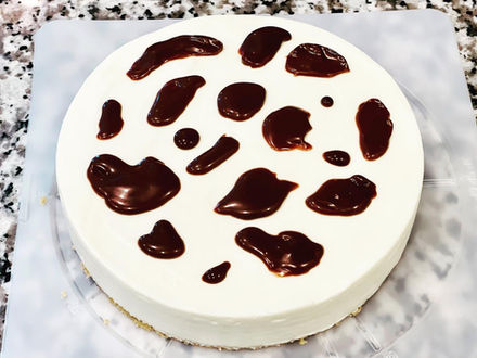 牛柄チーズケーキ