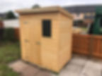 6' x 4' Pent Shed
