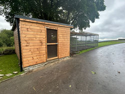 Chicken house and run
