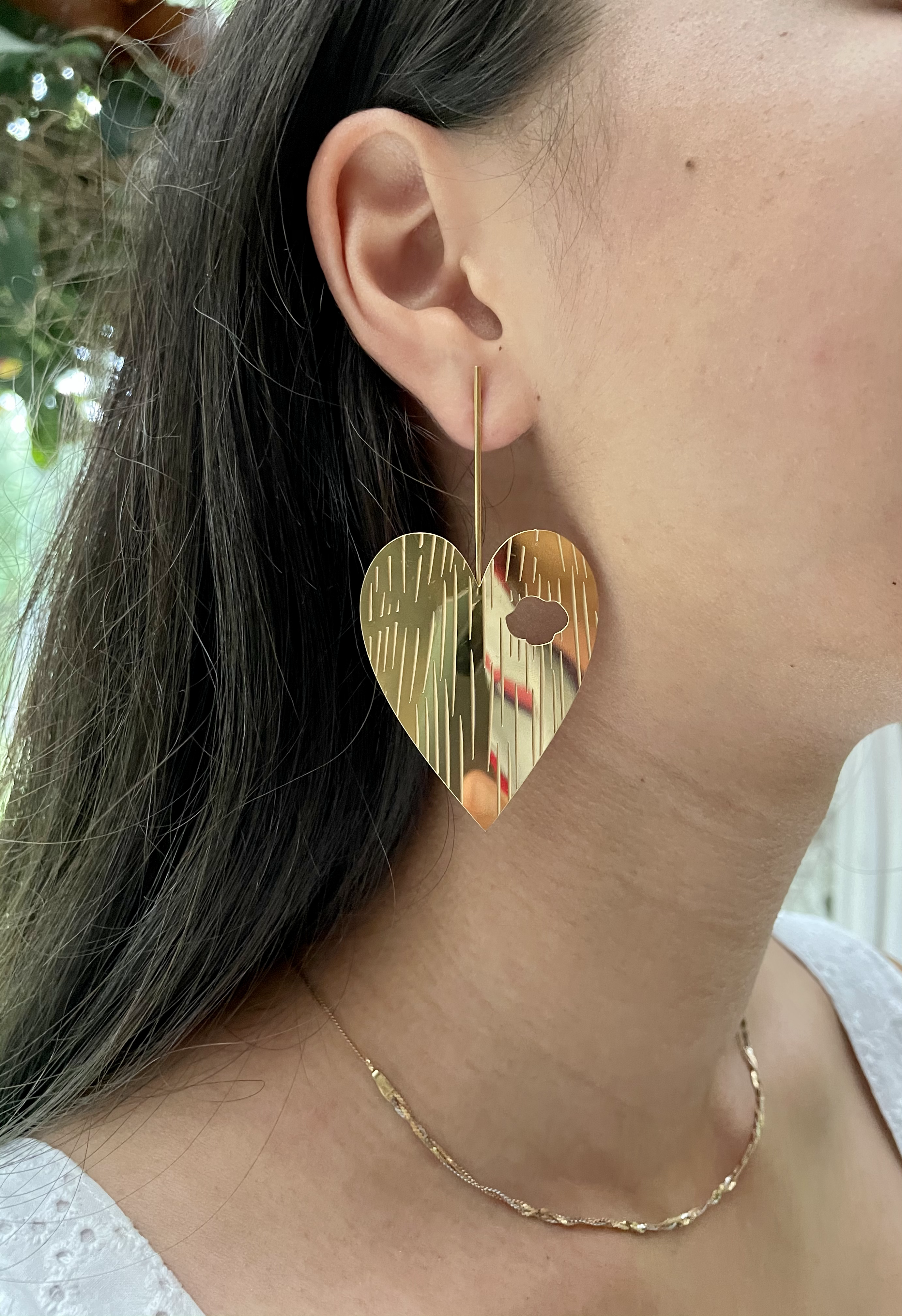 Aretes Hoja