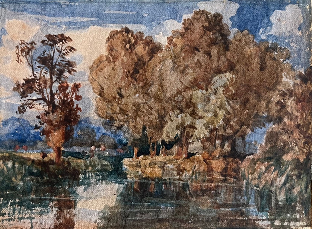 John Joseph Cotman, Autumn landscape