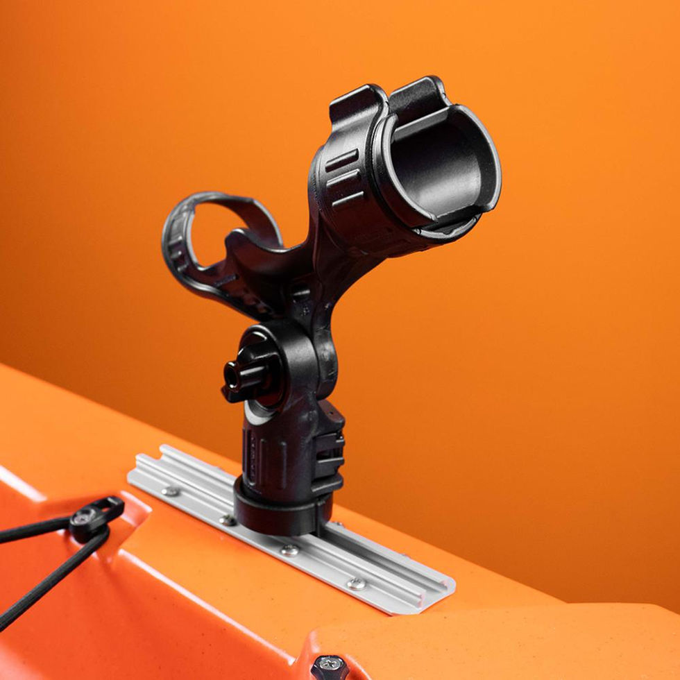 Yak Attack - Omega™ Rod Holder with Track Mounted LockNLoad™ Mounting System