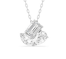 Three Stone Diamond Pendant