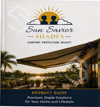 Sun Savior Shades Product Booklet Concept