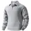 Thumbnail: Sweatshirt Quarter Zip Solid Color Pullover Sweater
