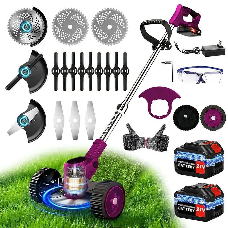 Thumbnail: New Arrival Gardening Tools Cordless Lawn Mowers Riding Weed Trimmer Weed Eater
