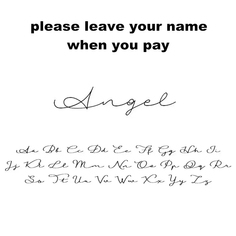 Thumbnail: Personalized Stainless Steel Name Tie Clip Custom Letter Necktie Jewelry