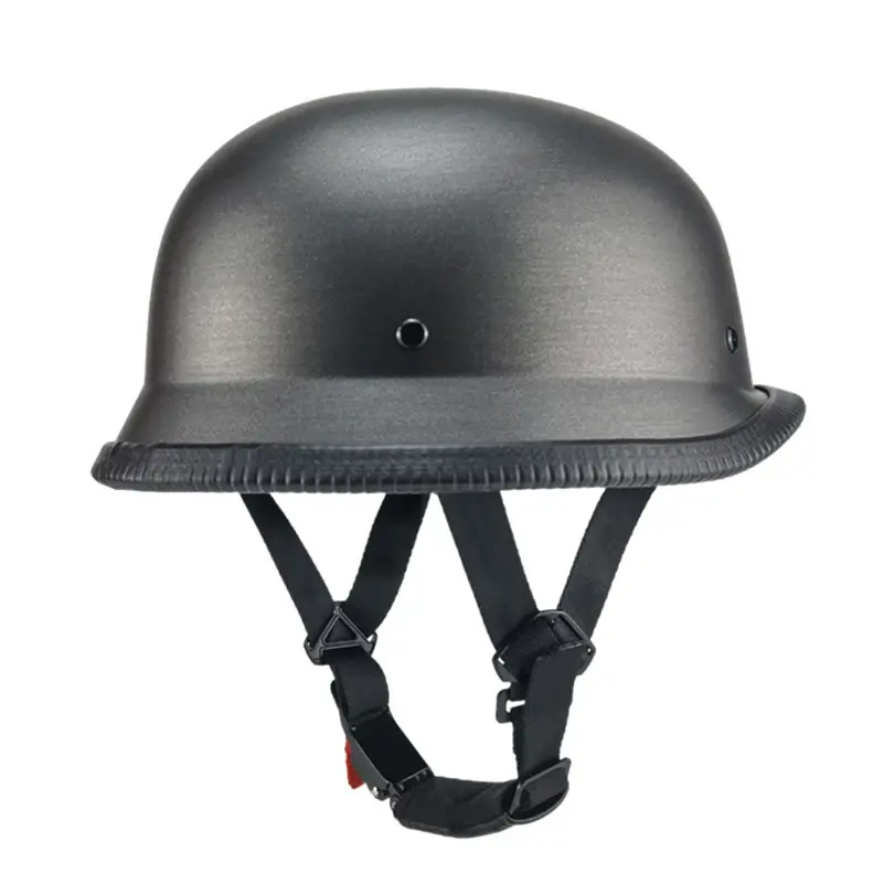 Thumbnail: Face Black Summer Retro Half Helmet Unisex Helmets Motorcycle Accessories