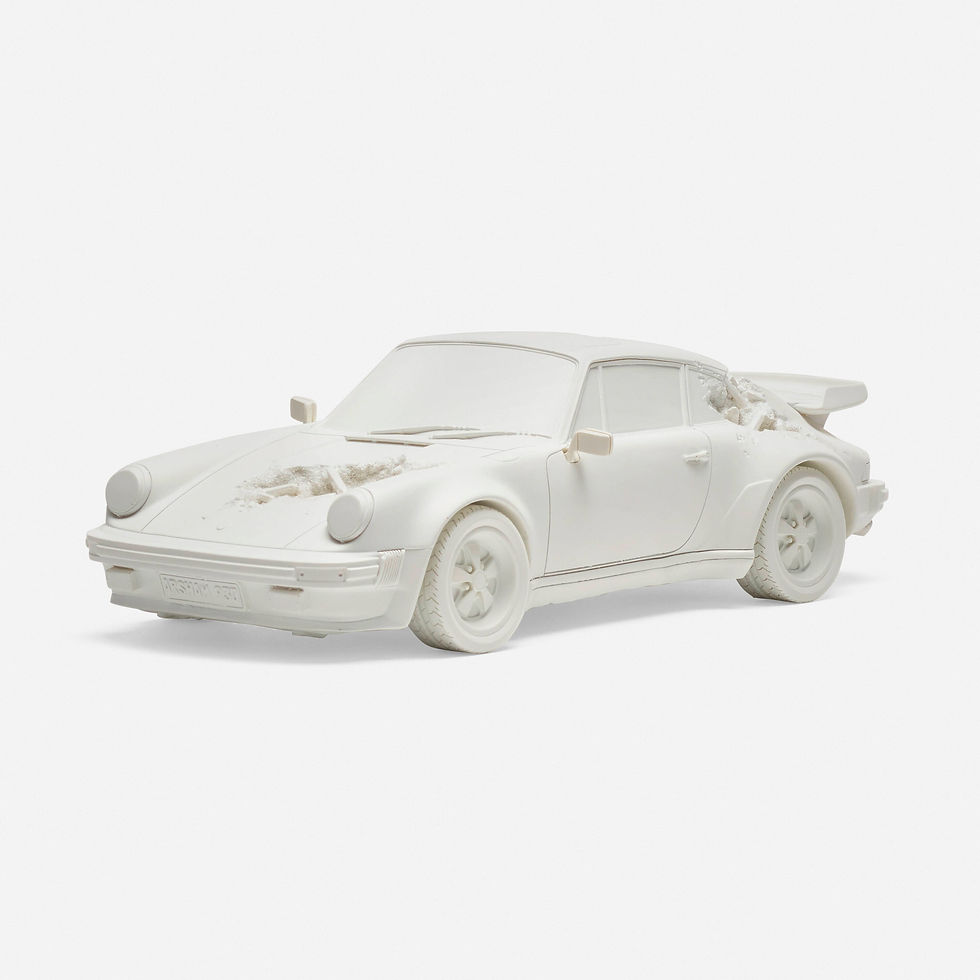 Thumbnail: Daniel Arsham - Eroded 911 Turbo (White)