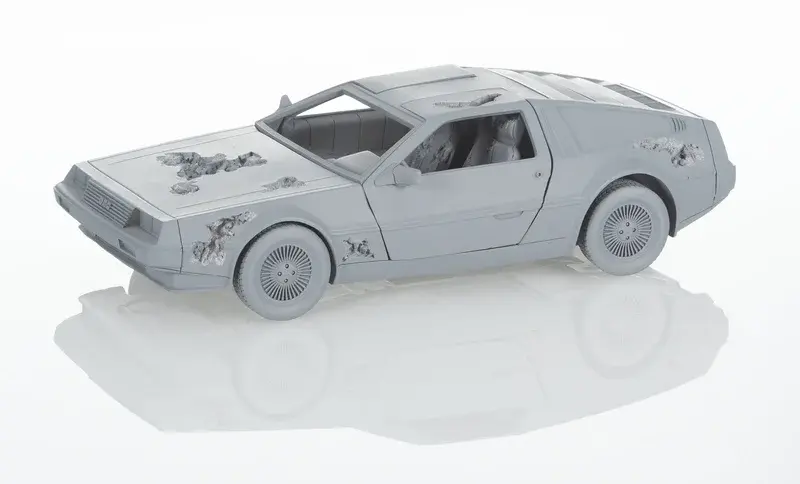 Thumbnail: Daniel Arsham - Eroded Delorean  ( Gray )