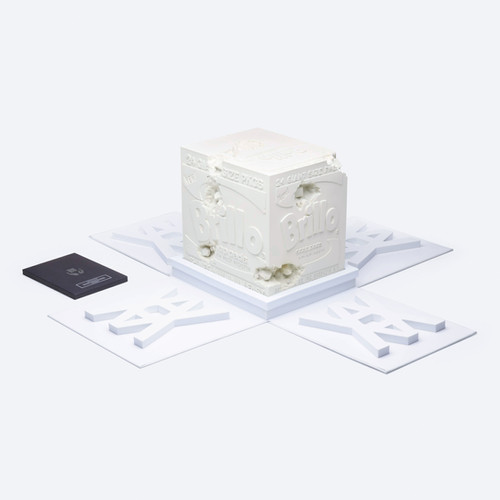 Daniel Arsham - Eroded Brillo Box （White） | GEART