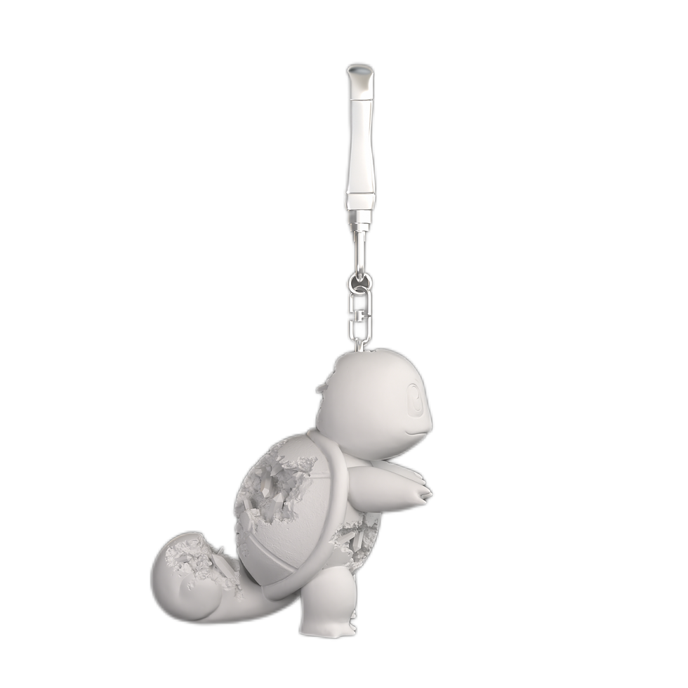 Thumbnail: Daniel Arsham x Pokemon Limited Edition Keychain Jeni Turtle