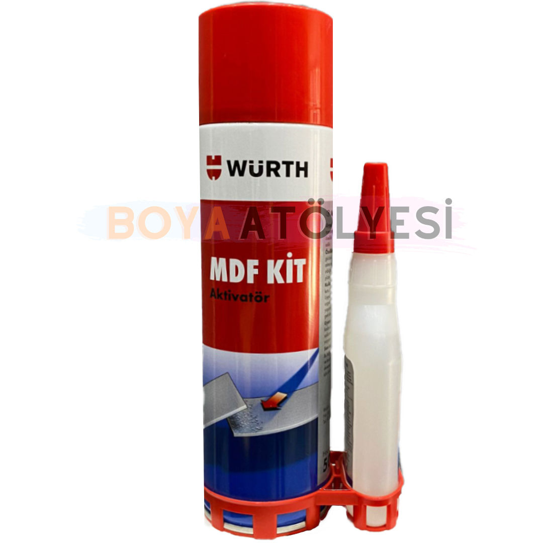 Würth MDF Kit Aktivatör Hızlı Yapıştırıcı 600ML