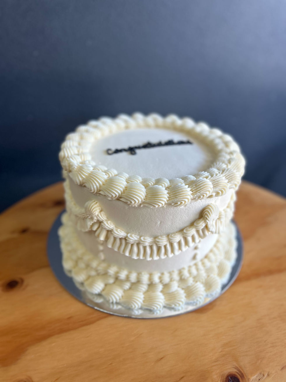 Thumbnail: Vintage Buttercream Cake - Choose Your Colours