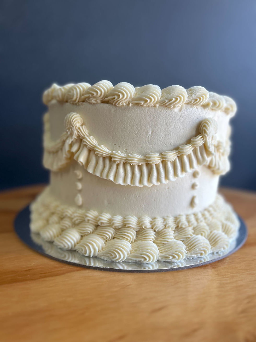 Thumbnail: Vintage Buttercream Cake - Choose Your Colours