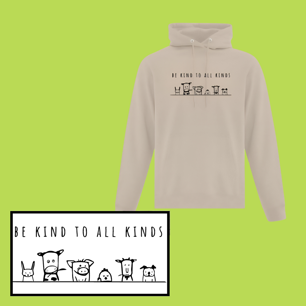 Thumbnail: Hoodie: Unisex BE KIND TO ALL KINDS 2025