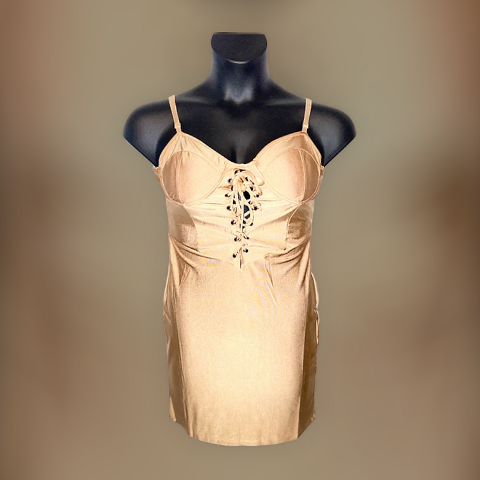 Thumbnail: “The Golden Hour” Fitted Dress