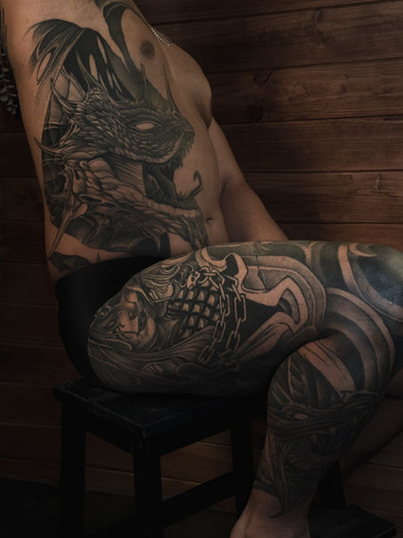 Tattoos grandes Madrid