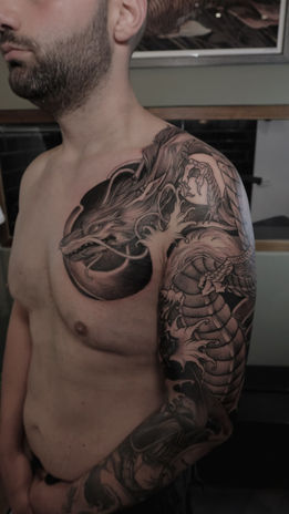 Gran proyecto en Bitacora Tattoo Madrid