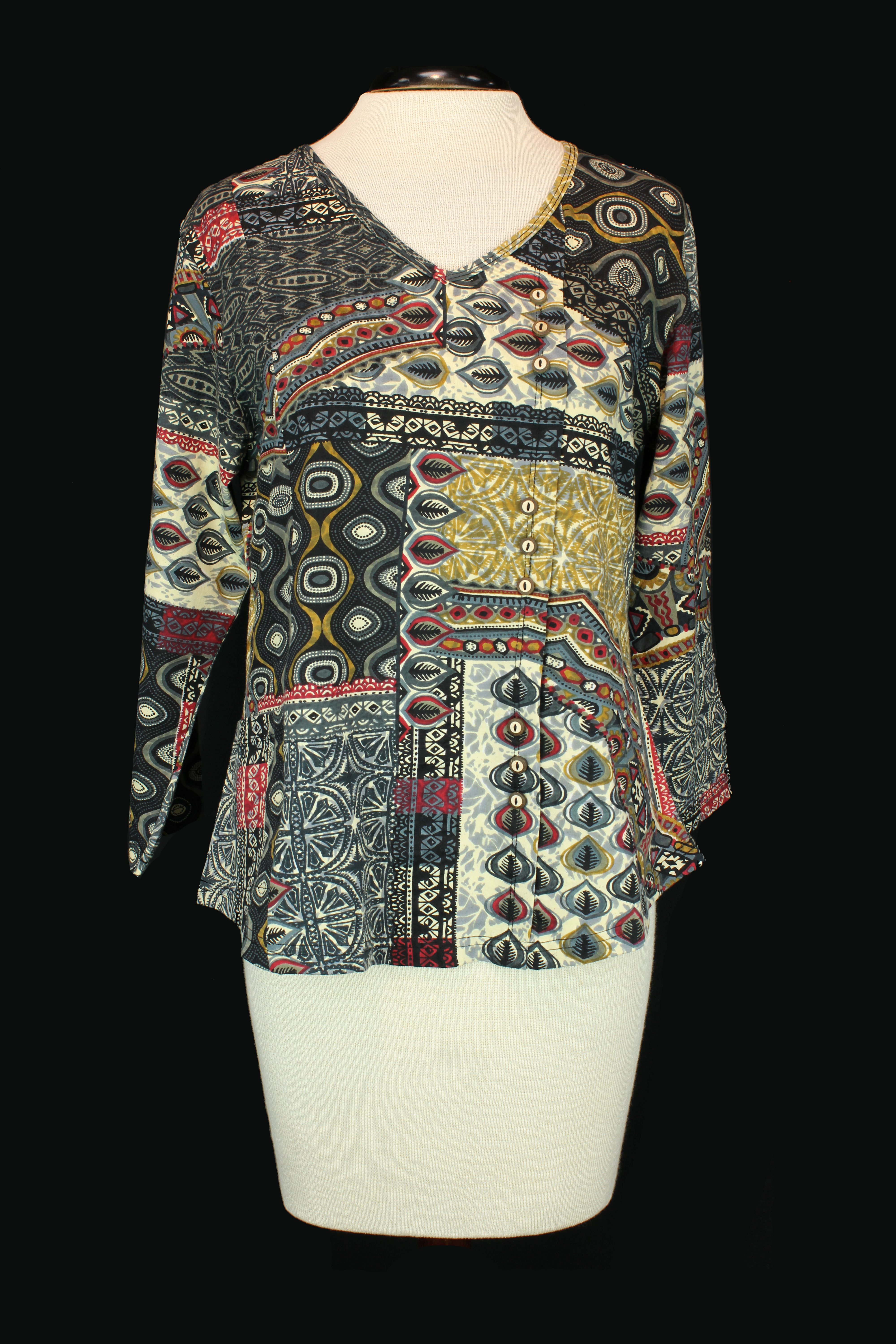 Parsley & Sage Masey Button Down Top