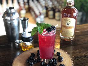 Blackberry and Honey Highball
