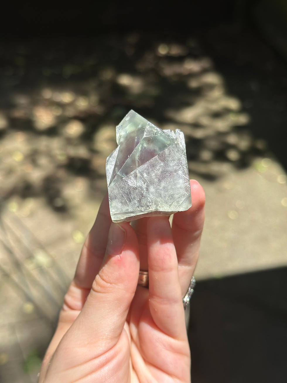 Thumbnail: UV Reactive Nigerian Fluorite- Iris Pocket