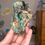 Thumbnail: Malachite and Quartz with Cuprite, Blue Wing Mine, N.C