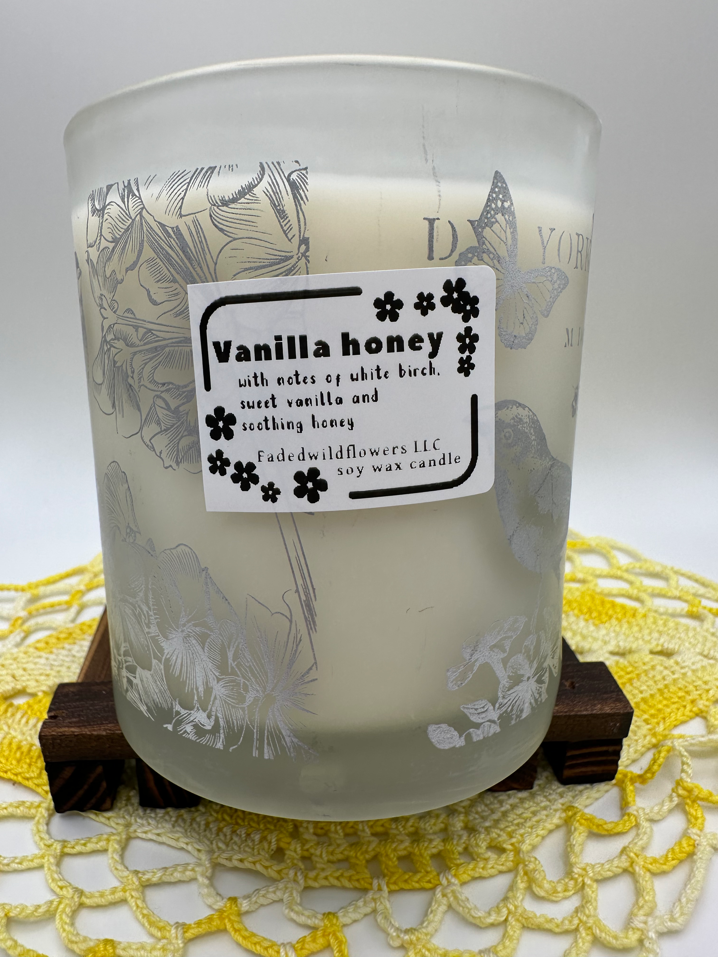 Vanilla Honey Large Tumbler Soy Wax Candle