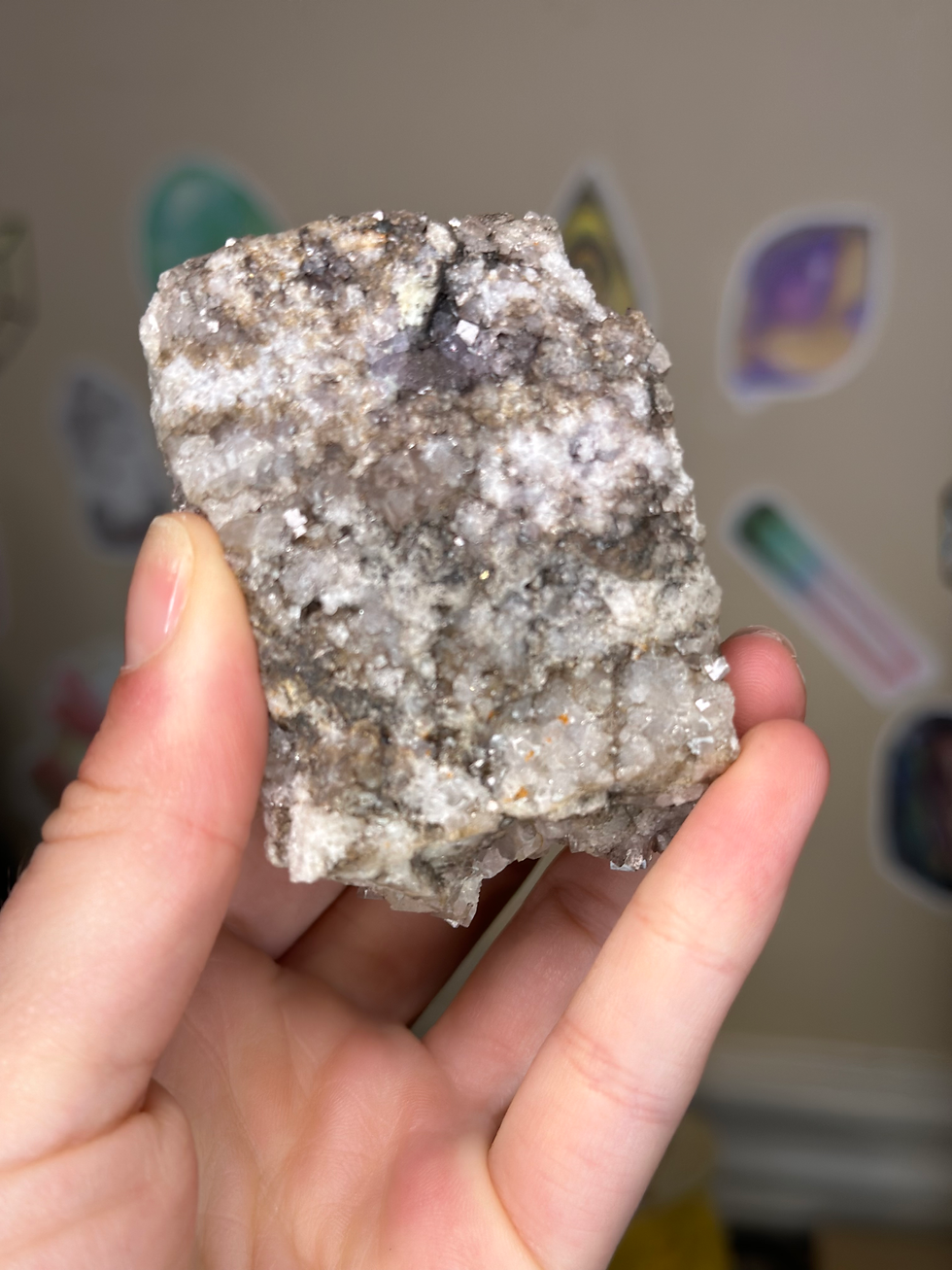 Thumbnail: Fluorite with Galena from the Covara Mine, Italian Alps